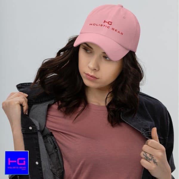 Pink Womens baseball hat Holistic Gear