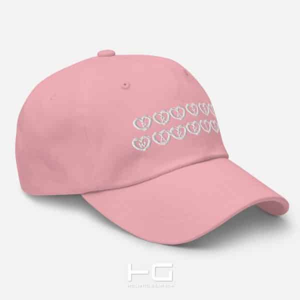 Prayer warrior pink baseball hat