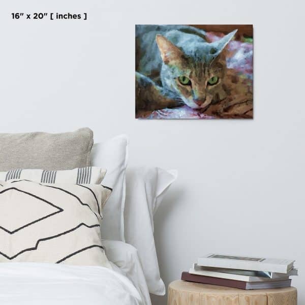 Mystery Cat Series #2 | Wall Art #004